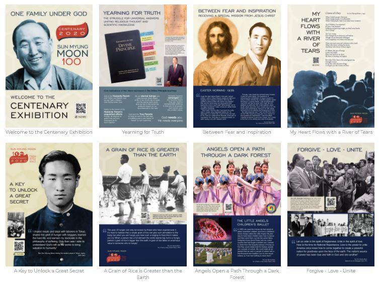 rev. Sun Myung Moon exhibition